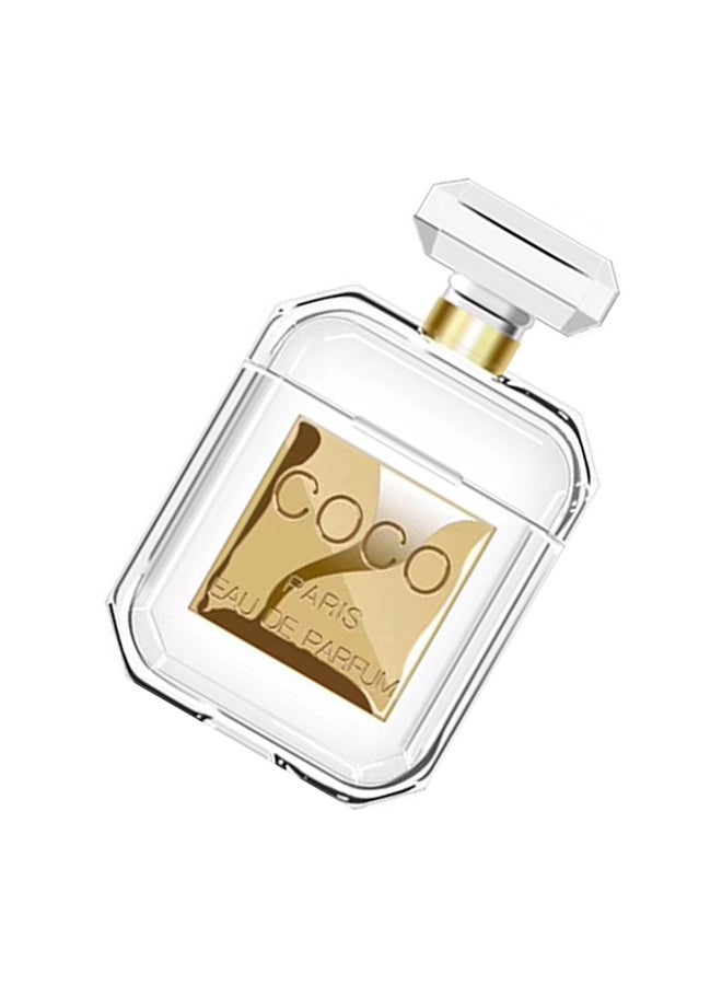 Cool Baby Perfume Bottle Case Cover For Apple AirPods White - Image 2