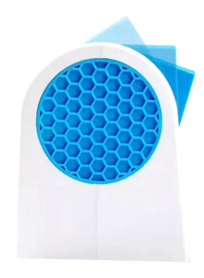 Portable Desktop Mini Cooling Fan XFM70621624 White/Blue - Image 2