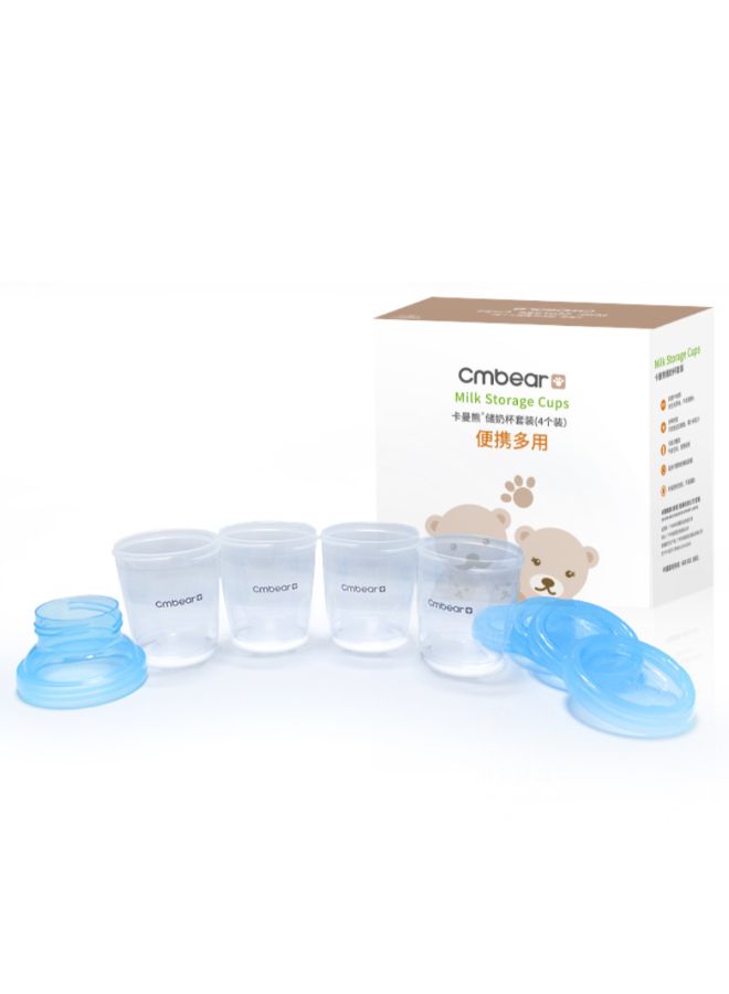 Cmbear Pack Of 4 Breast Milk Storage Cup - Image 3