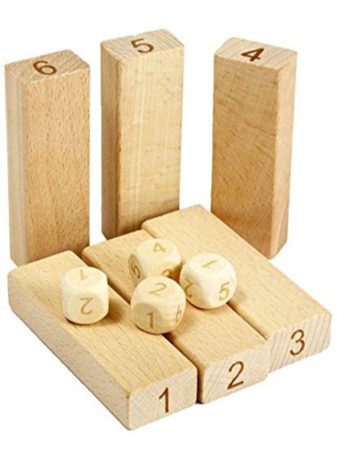 Unique 51-Piece Wooden Building Block Toy 3+ Years - Image 2