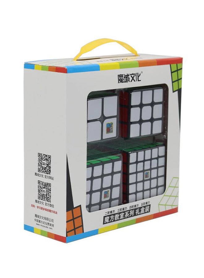 يونيك مجموعة بازل مكعب روبيك سحري مكونة من 4 قطع - Image 1