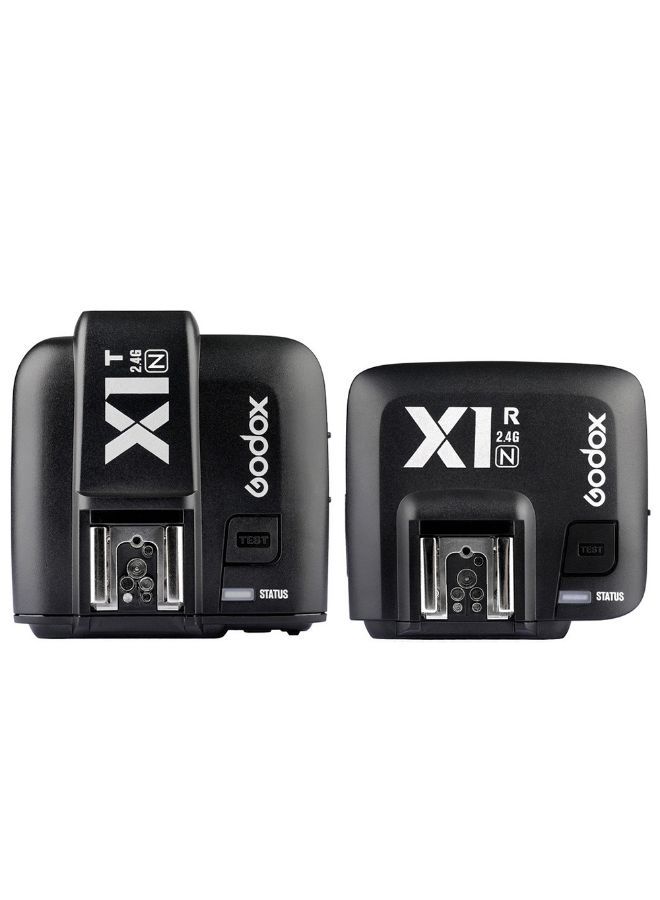 Godox Wireless Flash Trigger With Transmitter And Receiver Black
