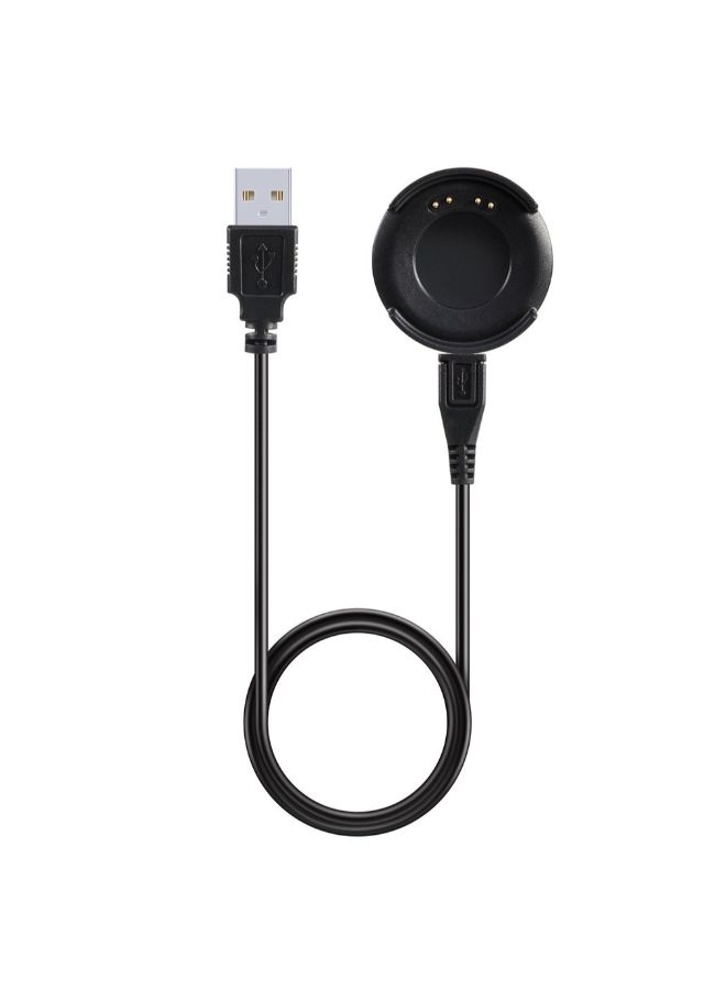 Magnetic Suction USB Charging Dock For Huawei Fit Honor S1 Smart Watch Black - Image 1