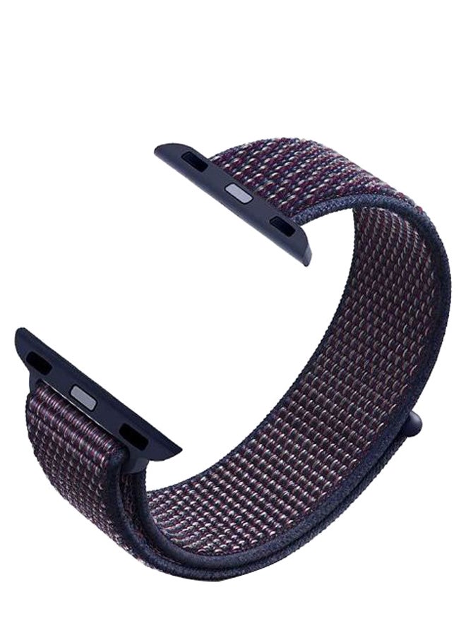 Genetic Loop Braided Fitness Smart Watch Band 38 mm Midnight Blue