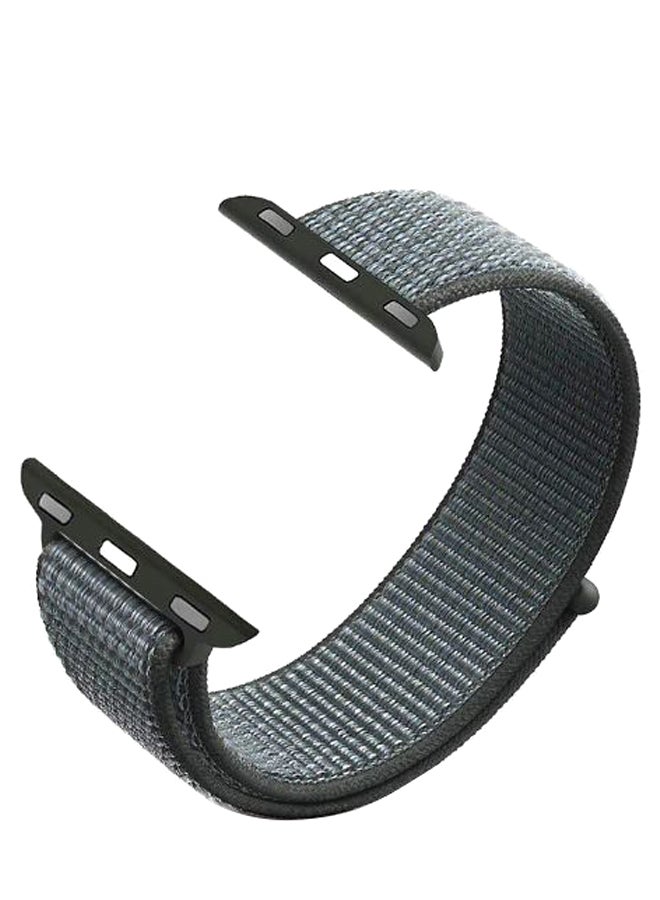 Genetic Loop Braided Fitness Smart Watch Band 38 mm Storm Grey - Image 1