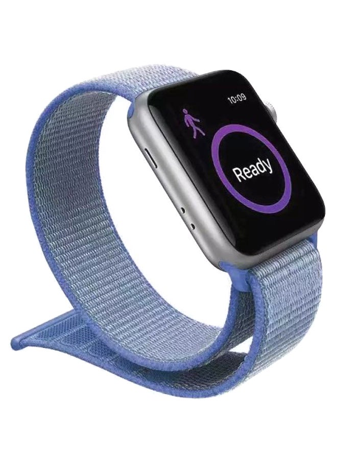 Genetic Loop Braided Fitness Smart Watch Band 38 mm Tahoe Blue