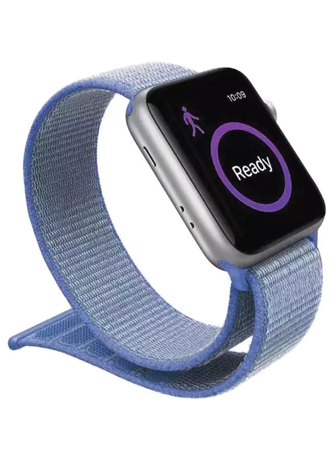 Genetic Loop Braided Fitness Smart Watch Band 44 mm Tahoe Blue