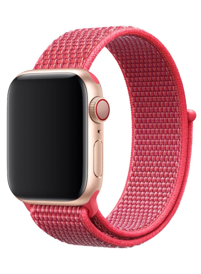 Genetic Loop Braided Fitness Smart Watch Band 40 mm Hibiscus