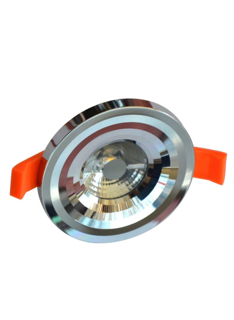 مصباح إضاءة مركزة للسقف فضي 9.4 x 4.9Ø³Ù†ØªÙŠÙ…ØªØ±