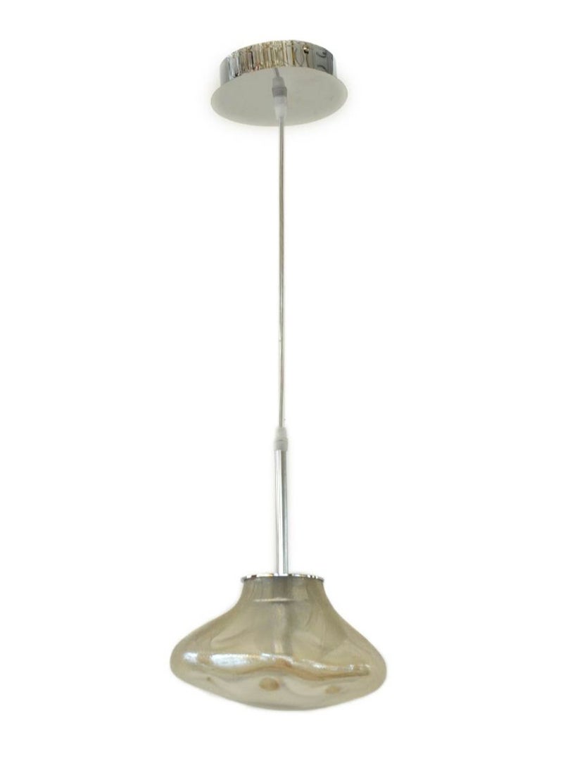 Champagne Pendant Light Clear 21 x 12cm 