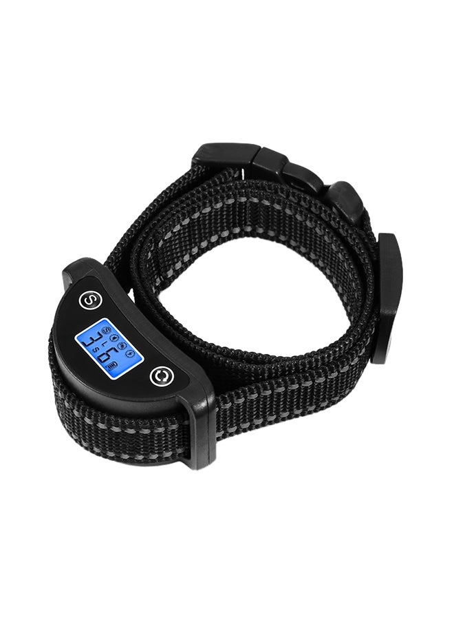 Anti Bark Training Collar Rechargeable With 5 Sensitivity Levels Black 9.70 x 12.5 x 4cm