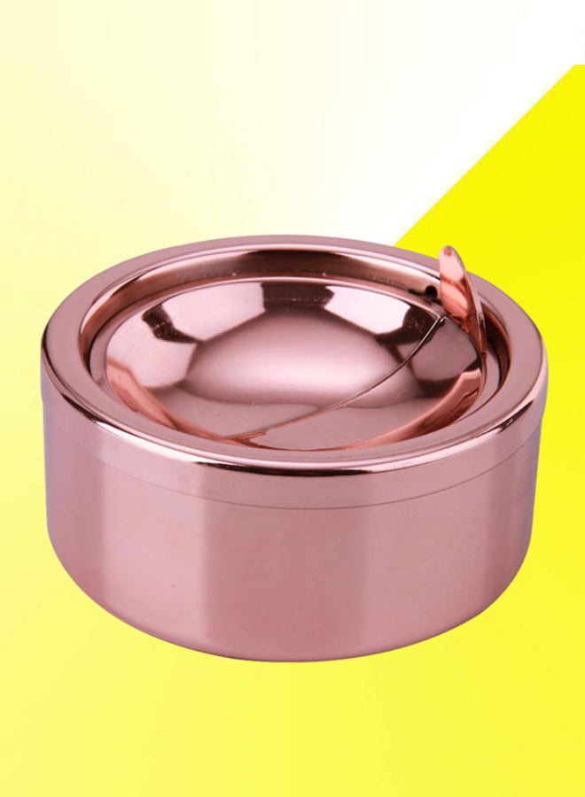 Bluelans Round Shape Ashtray With Lid - Image 2