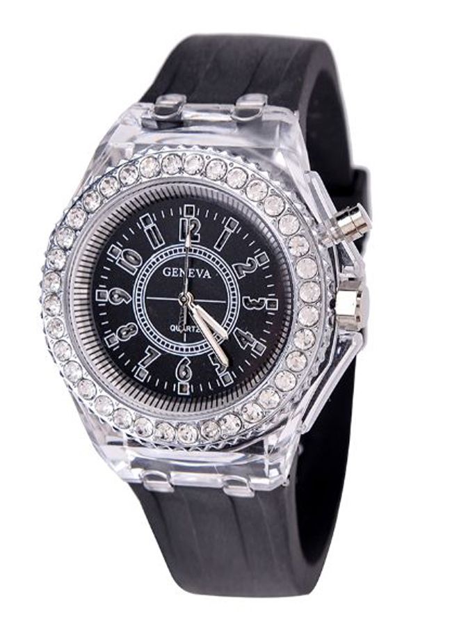 women Silicone Analog Watch J502B
