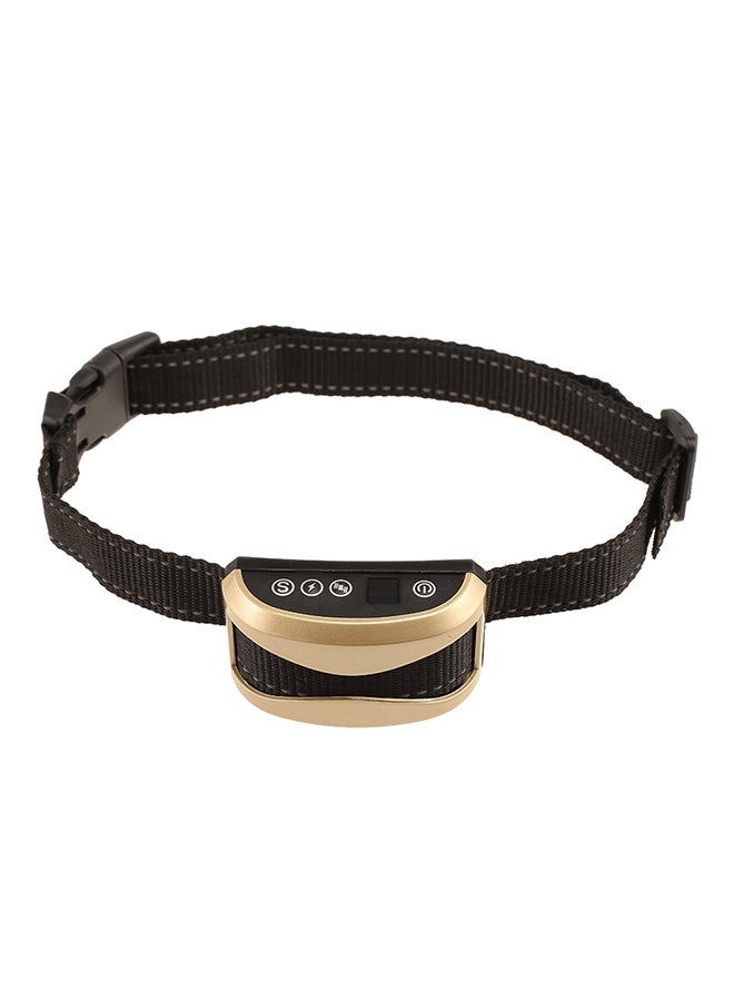 Anti Bark Shock Collar Dog Training Collars Gold 15x15x11cm