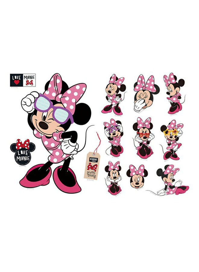Mickey Mouse Kids Room Wall Sticker Multicolour 20x30centimeter
