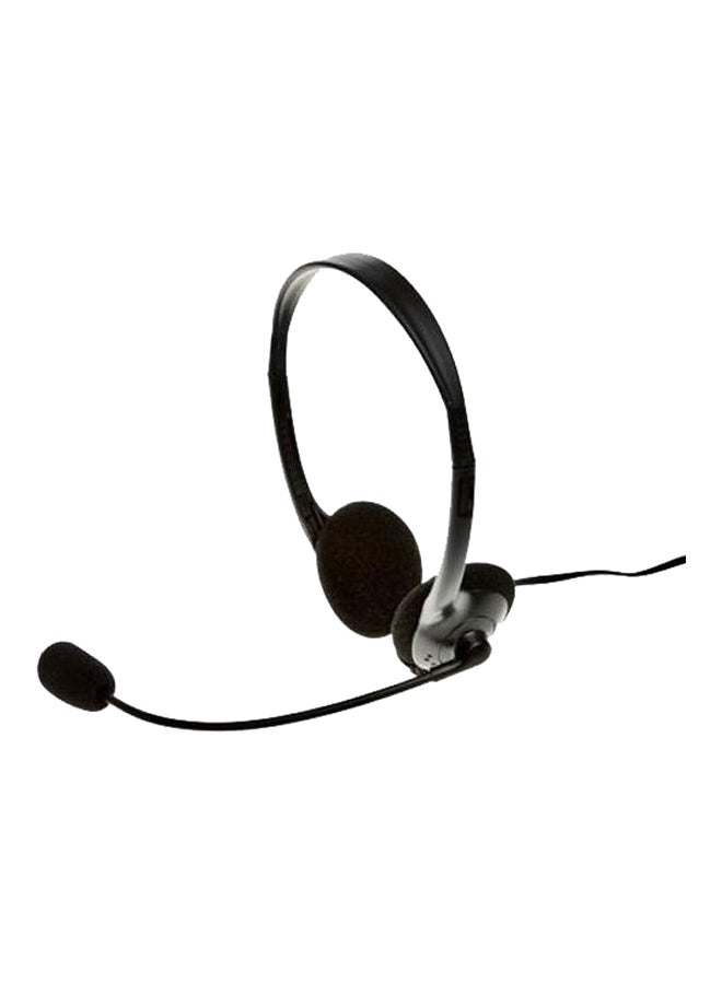 سماعات رأس تغطي الأذن أسود