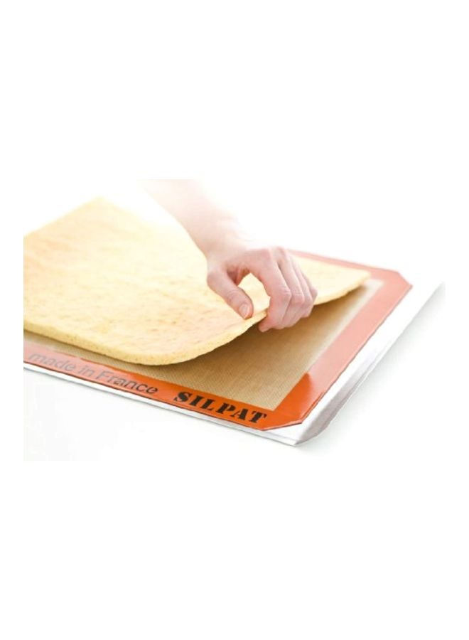 SILPAT Non-Stick Silicone Baking Mat Beige 9.43x10.37inch - Image 2