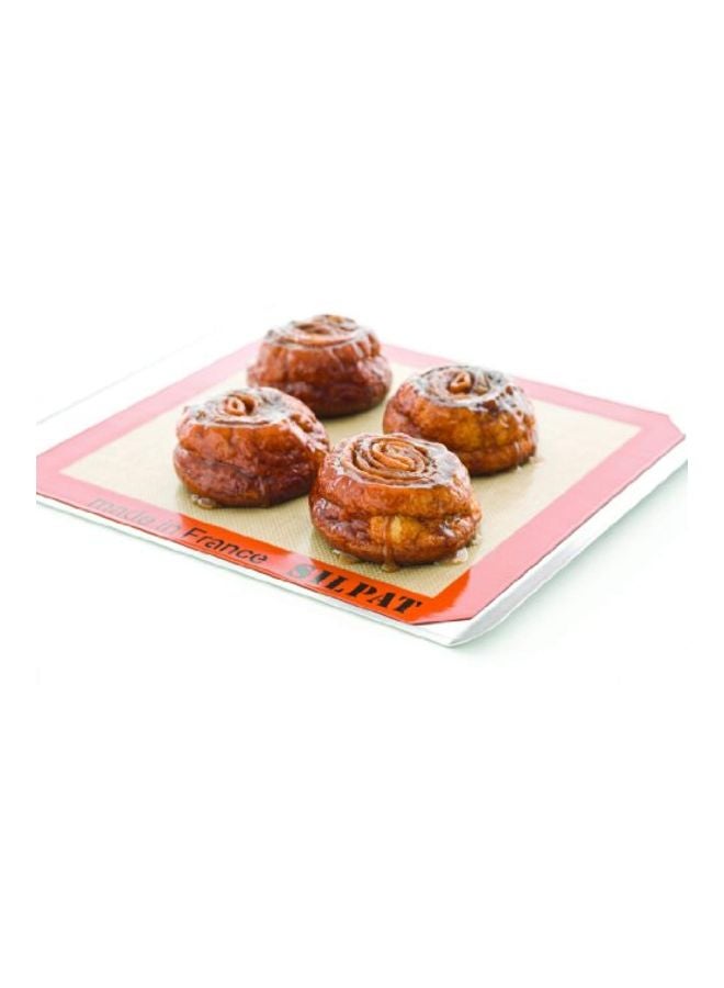 SILPAT Non-Stick Silicone Baking Mat Beige 9.43x10.37inch - Image 4