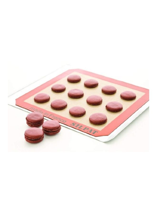 SILPAT Non-Stick Silicone Baking Mat Beige 9.43x10.37inch - Image 3