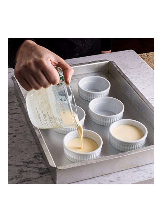 Bellemain 6-Piece Porcelain Ramekins Set White 10 x 4.3 x 2.7inch  - Image 5