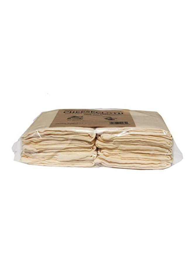 Regency Wraps Pack Of 10 Ultra Fine Cheesecloth Beige 7.5x0.1x5.8inch - Image 4