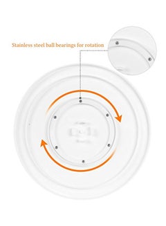 Kootek Rotating Cake Turntable White 11.1x2.9x11.3inch  - Image 2