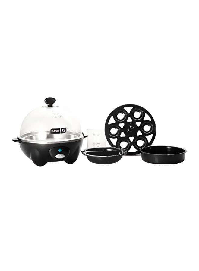 Dash Rapid Egg Cooker Black/Clear 5.5x6x5.5cm  - Image 1