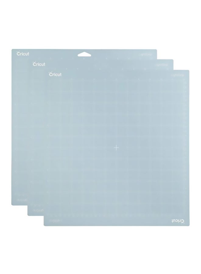 Cricut - 3-Piece Cutting Mat Blue 14x13inch - Image 1