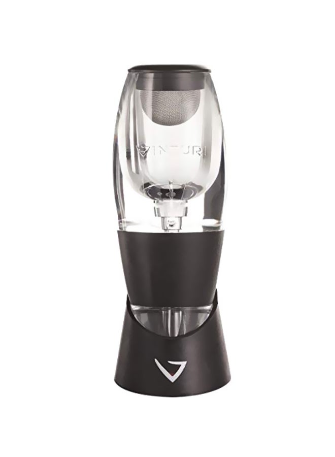 Wine Aerator And Decanter Black/Clear 6.1x2.2x2.6inch - v1559412815/N26223703A_1