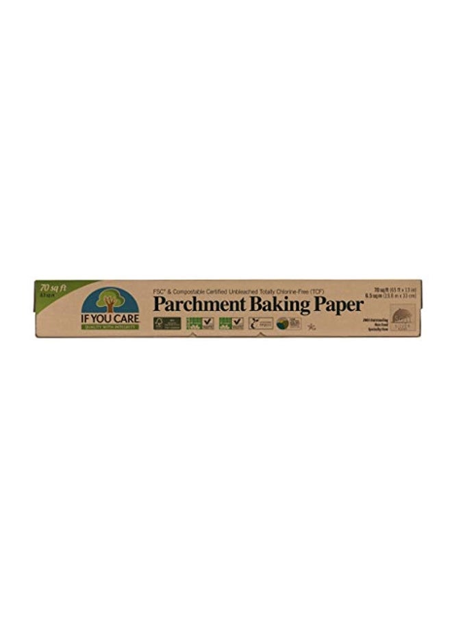If you care Parchment Baking Paper Beige 8.36feet - Image 1