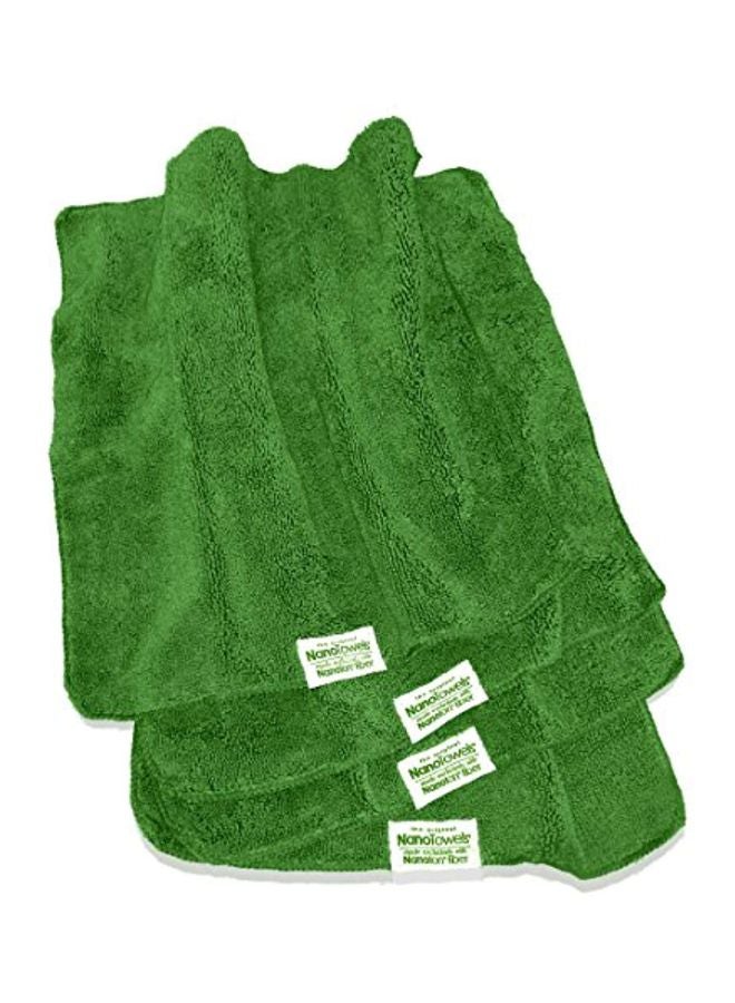 Life Miracle 4-Piece Nano Towel Green 14x14x14inch - Image 5