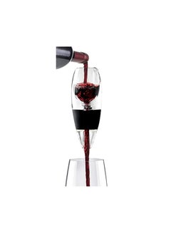 Vinturi Wine Aerator And Decanter Black/Clear 6.1x2.2x2.6inch  - Image 2