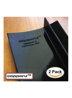 Capparis 2-Piece Stove Counter Gap Cover Black 21 x 2 x 0.4inch  - Image 4
