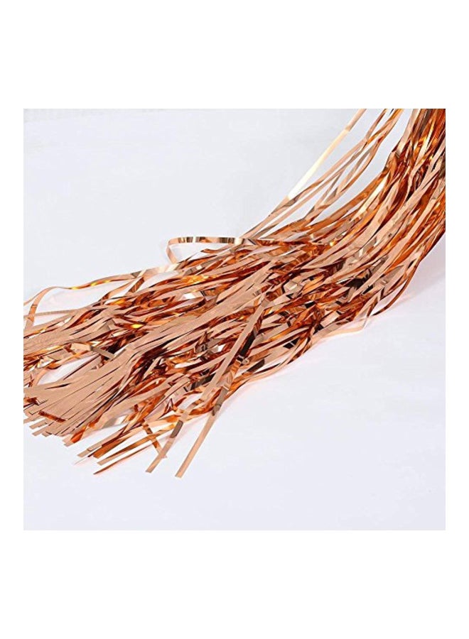 فيسيدي ستائر لامعة بتصميم شرائط من القصدير مكونة من قطعتين - Image 4