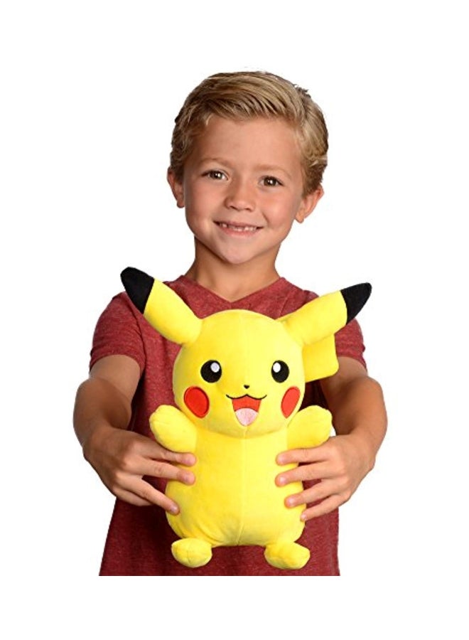 Pokemon - Cute Adorable Cartoon Pikachu Plush Toy Durable Sturdy Premium Quality 11.43x17.7x27.9cm - Image 1