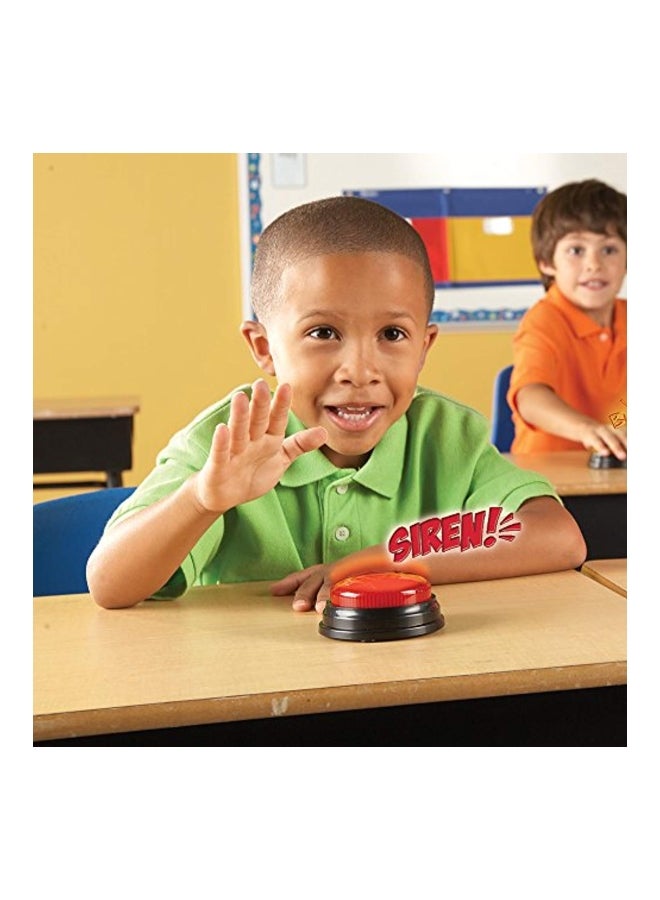 Learning Resources - 4-Piece Lights And Sounds Buzzer Set 3.5inch - Image 1