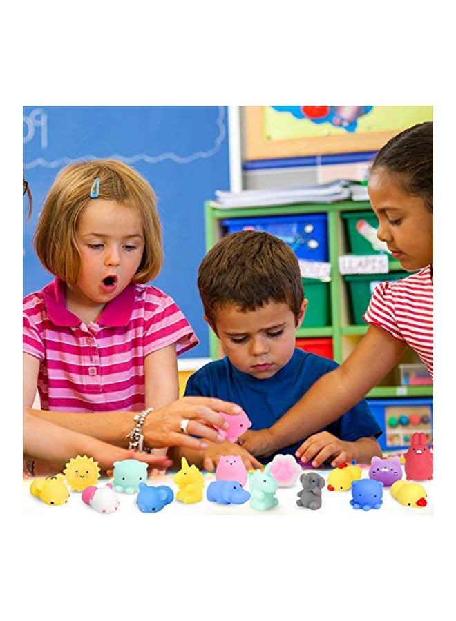 ONLYO - 40-Piece Unicorn Squishy Stress Relief Toy Set - Image 1