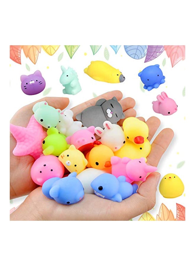 ONLYO - 40-Piece Unicorn Squishy Stress Relief Toy Set - Image 1