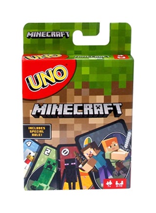 UNO Minecraft Card Game FPD61 - v1559456632/N26225429A_1