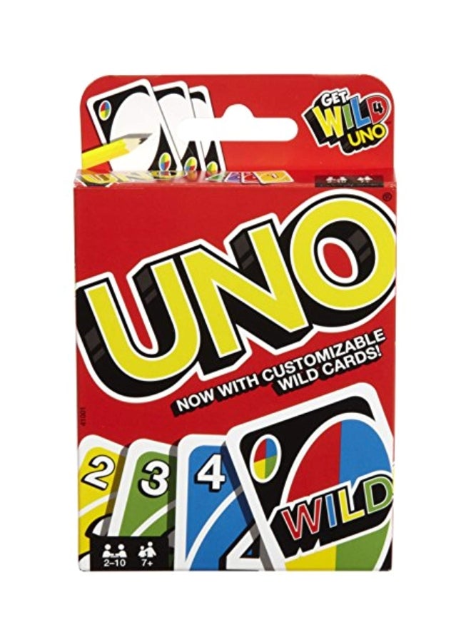 Mattel Games Playing Card Game With Customizable Wild Card - Image 2