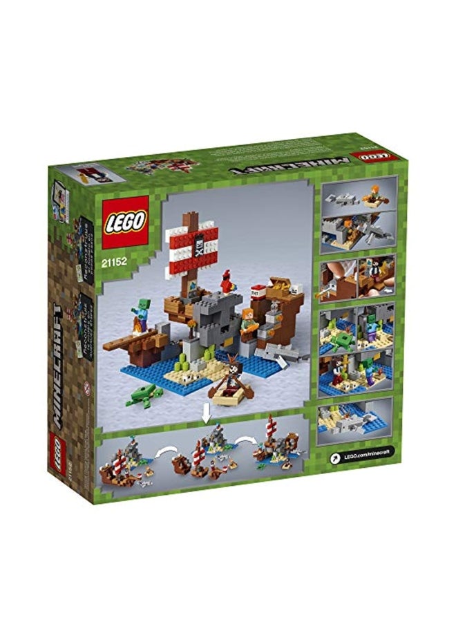 ليغو مجموعة بناء ماينكرافت ذا بايريت شيب أدفينتشر المكونة من 386 قطعة, طراز 21152 - Image 5