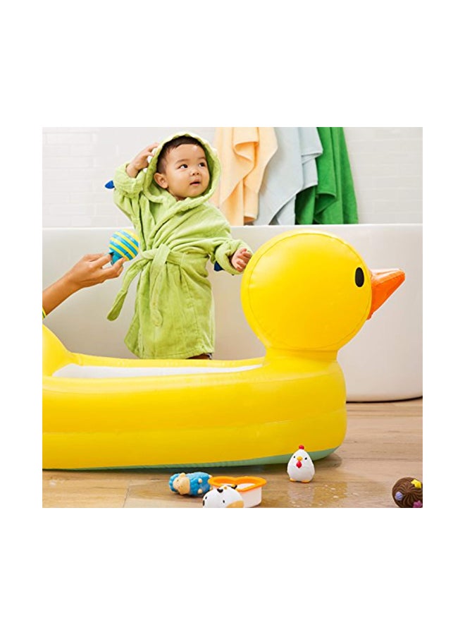 مونشكين عوامة سباحة أنبوبية قابلة للنفخ على شكل بطة - Image 4