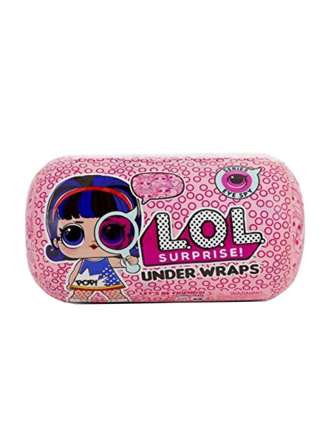 Eye Spy Under Wraps Dazzling And Stylish Doll With 15 Surprises Collectible Toy 3.54x3.54x6.57inch - v1559456936/N26226468A_1