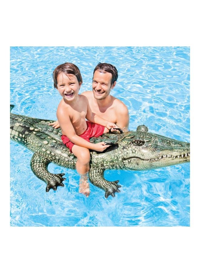 INTEX - Realistic Alligator Ride On - Image 1