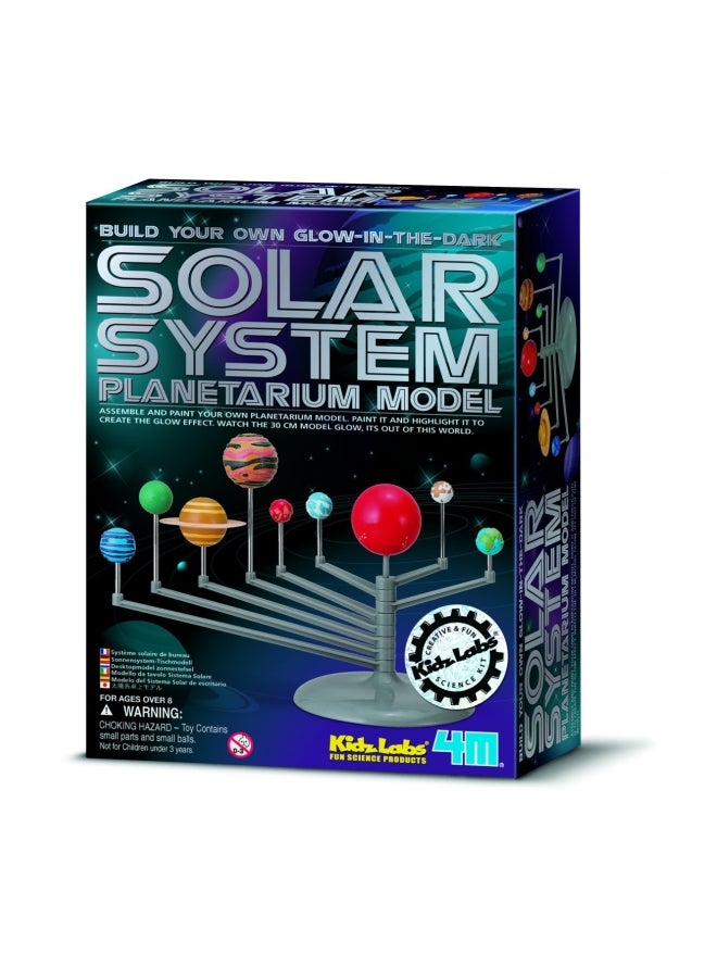 Solar System Planetarium Model Multicolour