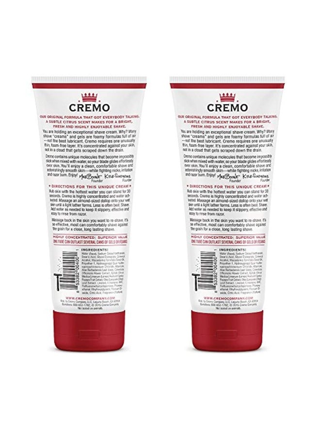 cremo 2-Piece Original Shave Cream Set - Image 2