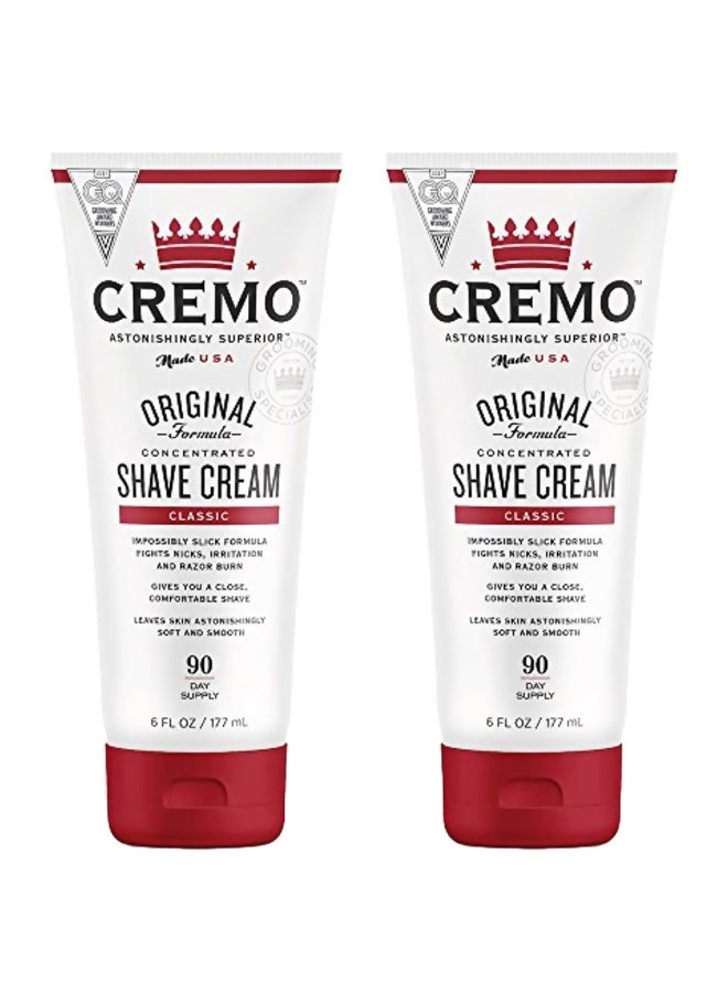 cremo 2-Piece Original Shave Cream Set - Image 1