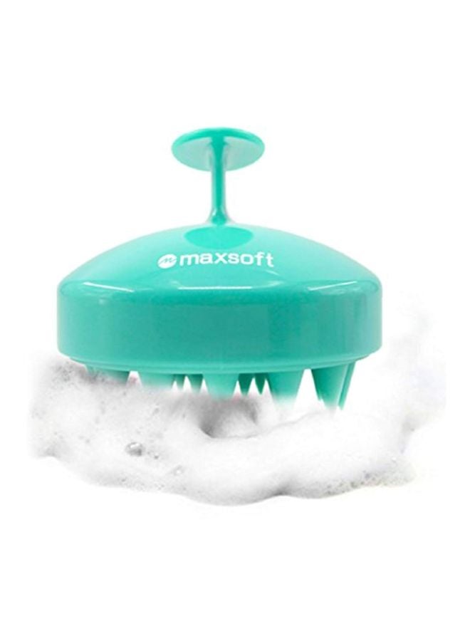 MAXSOFT Hair Scalp Massager Shampoo Brush Green - Image 3