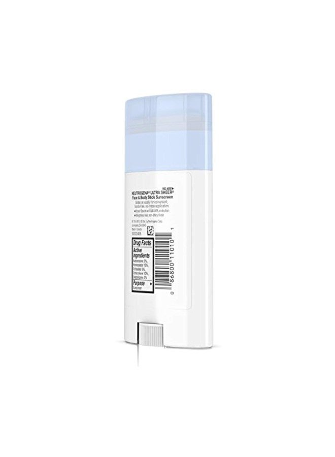 Neutrogena - Ultra Sheer Face And Body Sunscreen Stick SPF70 - Image 1