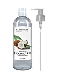 زيت جوز الهند المجزأ شفاف 16 أوقية